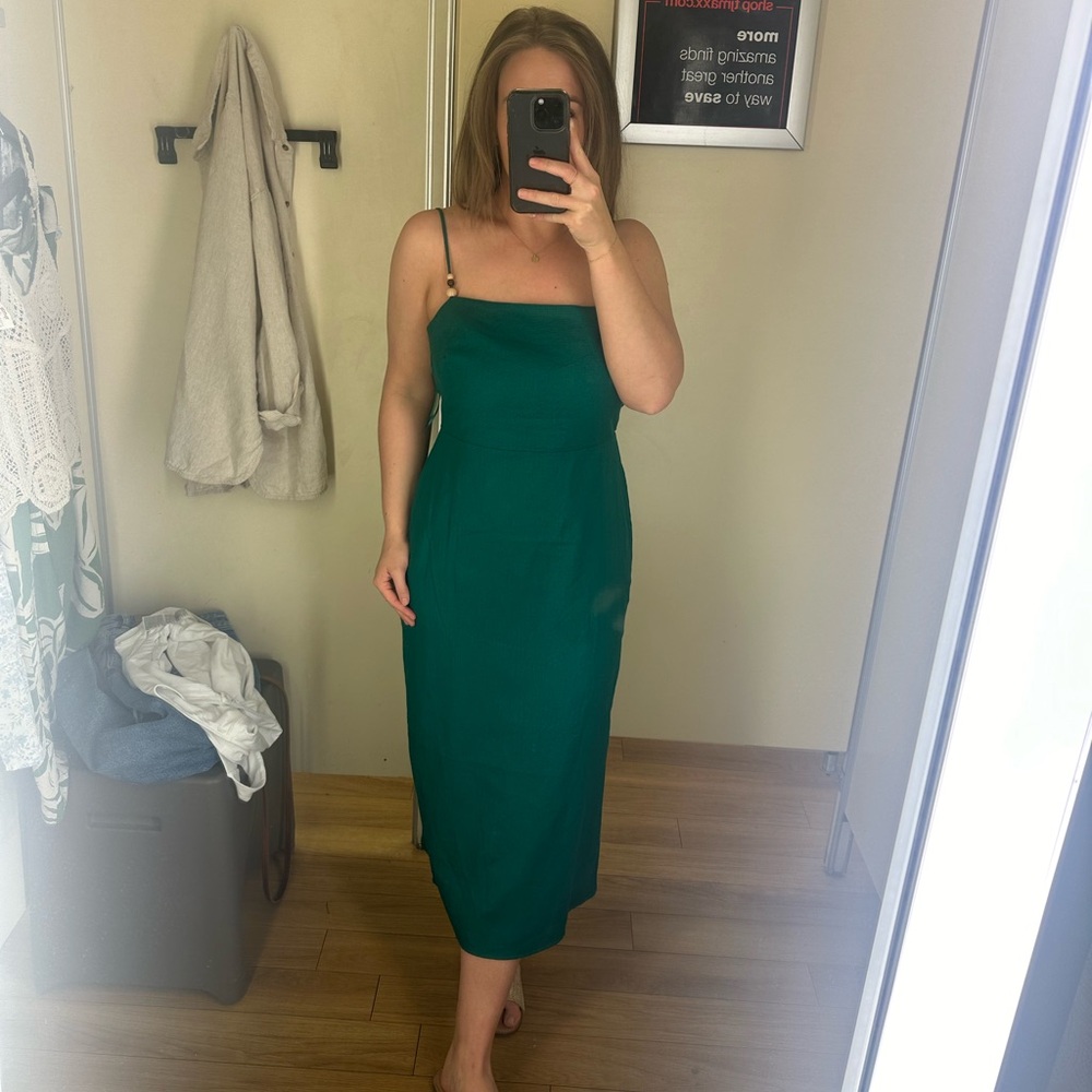 Midi Linen Dress